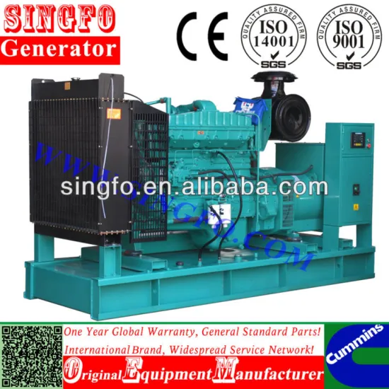 FAMOUS BRAND ENGINE FOR 200KW OPEN TYPE DIESEL GENERATOR