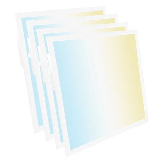 High Quality 35W LED Backlit Panel Lights 1x4ft, 2x2ft, 2x4ft, 5CCT & 5 Power Select AC120-277V ETL Listed