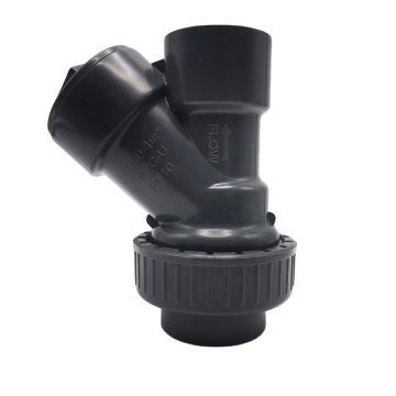 Chinese Factory PVC Valve: Y Type Union Check Valve in Plastic Injection