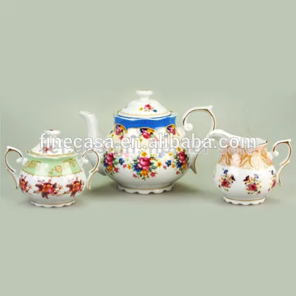 Luxury Style Fine Royal Porcelain Turkish Tea Set