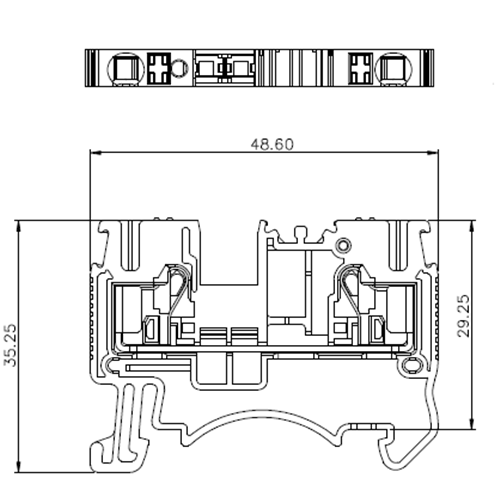 Weidmuller Push in Terminal Block