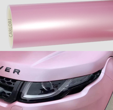 matte macaron lilac car vinyl wrap