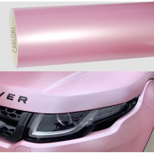 matte macaron lilac car vinyl wrap