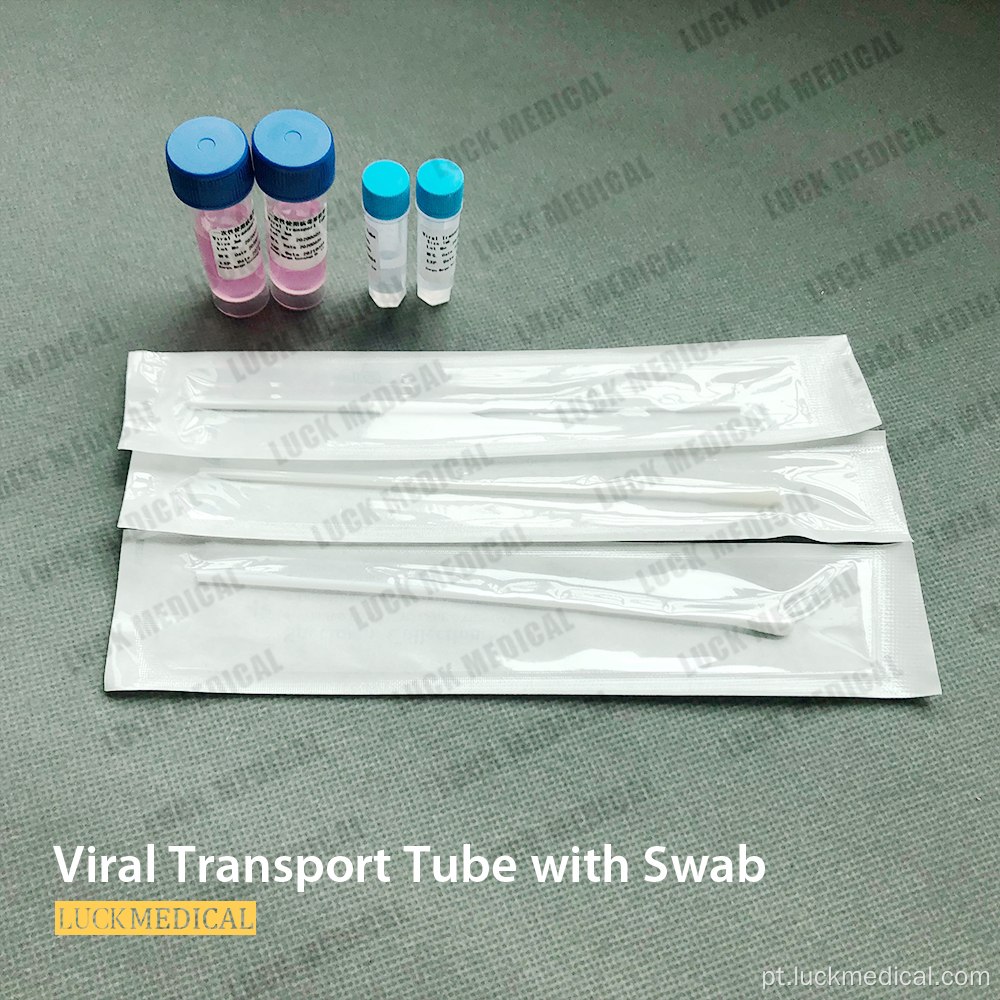 Kit Virustransport Rotulando Tube Double Swabs