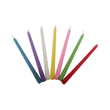 Weiße feste Haushaltskerze Afrika-Markt Velas