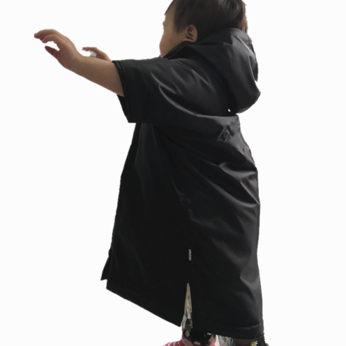 Kids Long sleeve waterproof warm dry robe