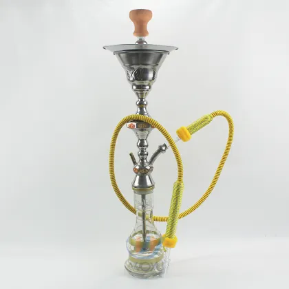 Shisha tobacco smoking khalil mamoon stainless steel hookah for lounge