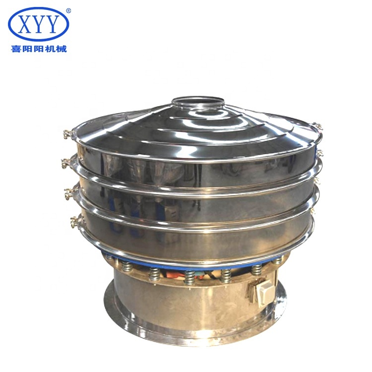 SUS304 Food-Grade Stainless Steel Flour Vibrating Screen Rotating Motor PLC Core New Manufacturing Plants Machinery Repair Shops