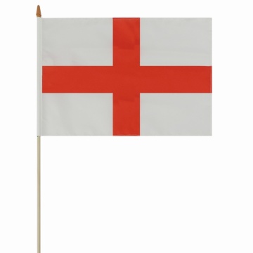 Custom size England national  hand held flag