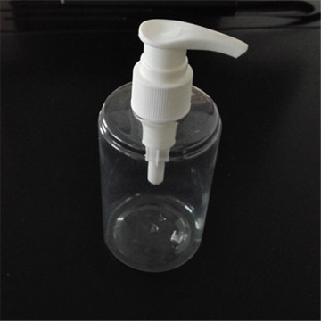 200ml Round Transparent PET Bottles With Pump