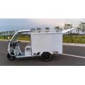 High speed semi-enclosed electric tricycle