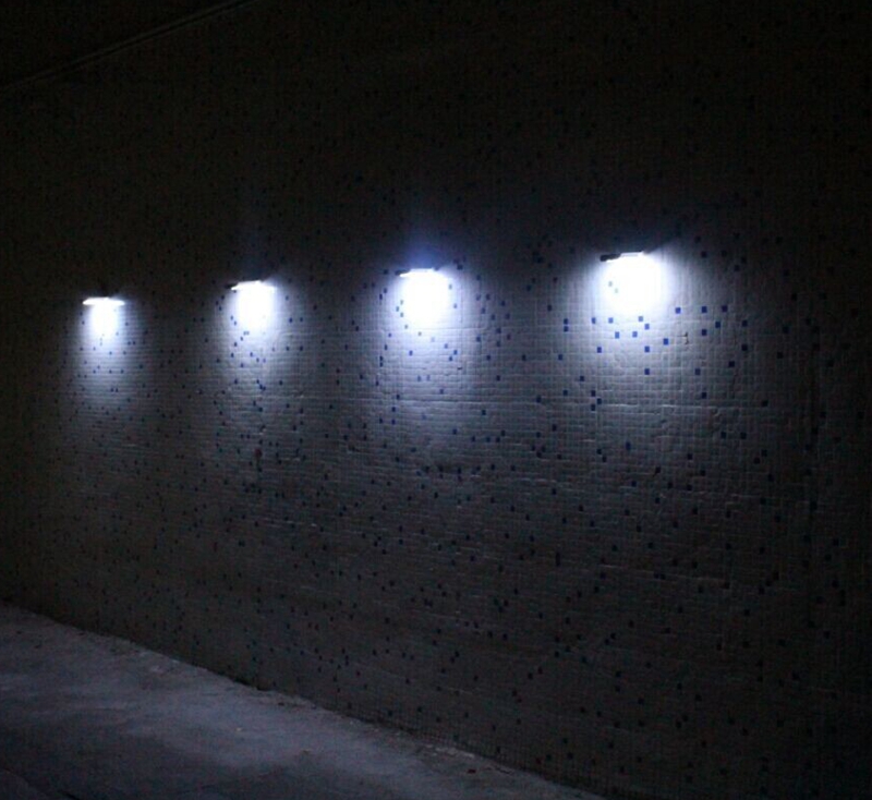 Smart Waterproof Solar LED Wall Light