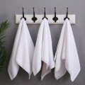 Toalla de toalla de toalla de hotel de spa personalizado algodón blanco