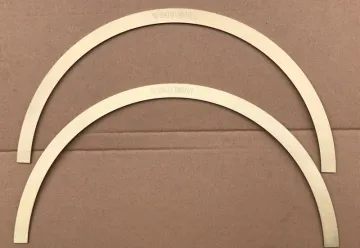 Custom CNC Machining Brass Half Ring