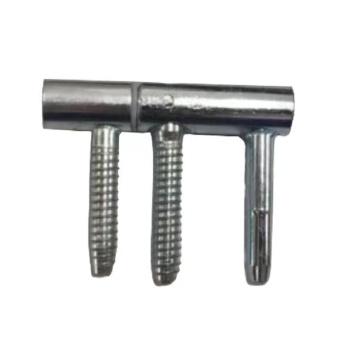 Iron Screw Hinge Plated White Zinc - Cheap Price Door Hinges