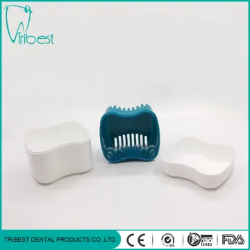 European Type Soap Shape Denture Teeth Container