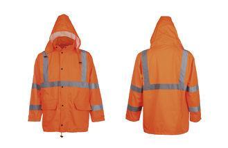 ANSI//ISEA 107-2010 reflective safety rainwear waterproof j