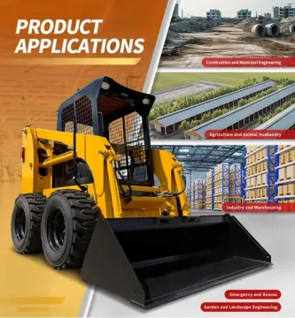 Factory Wholesale Mini Loader Snow Removal Track Loader