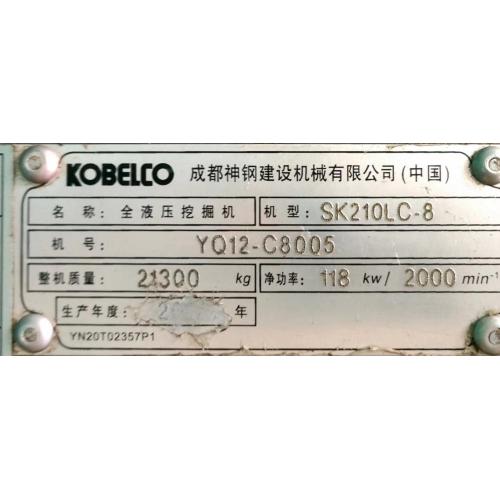 O preço baixo usou escavadeiras de Kobelco com SK210LC-8