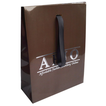 Custom Gloss Lamination Gift Coated Paper Bag