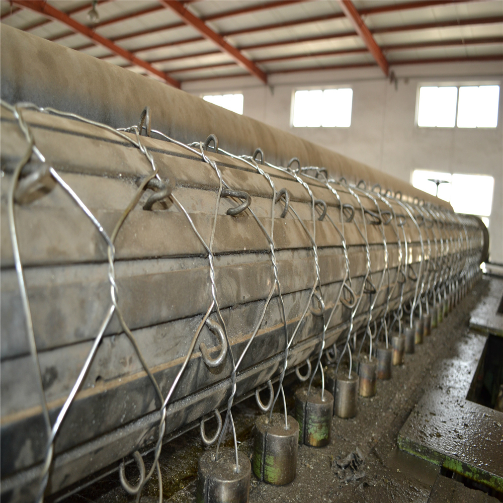 Galvanized/ PVC Coated Gabion Box Retaining Wall