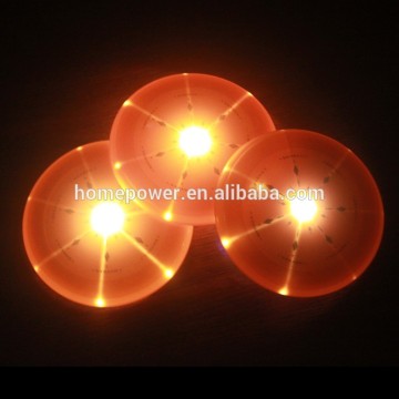 2015 hot sales !!!wholesale light up fiber Frisbee Disc