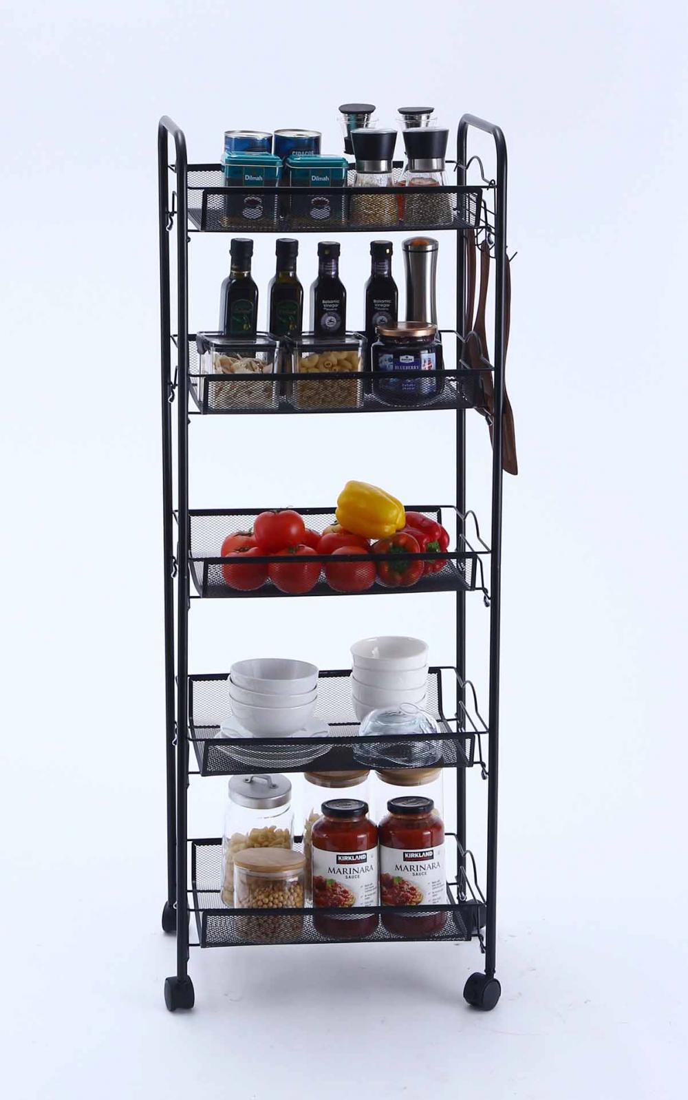 5 Tier Utility Storage Trolley 5 Jpg