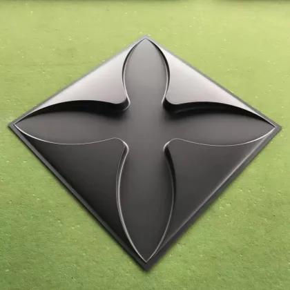 Free Shipping: 3D Gypsum Stick Wallpaper & Wall Panels