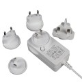 Adaptateur de fiche interchangeable 12V 5A AC CC