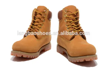 2016 classics premium outdoor leather yellow boots