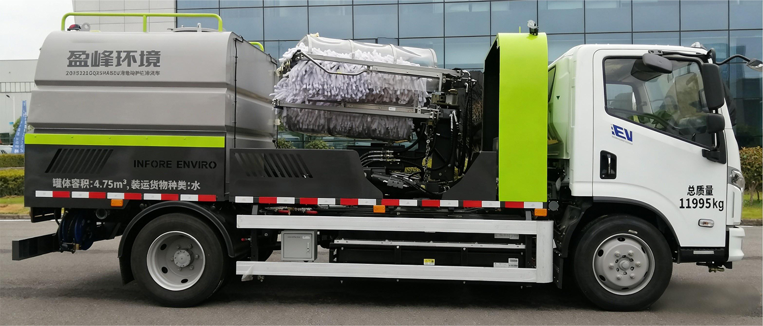 vacuum road sweeper truck