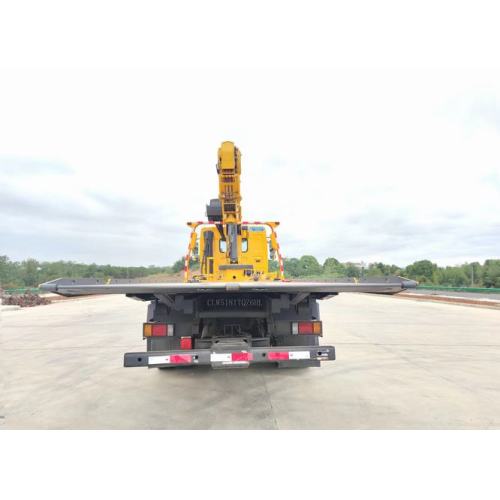 Camion de récupération de répartition de 5 tonnes Crane Wrecker Tow