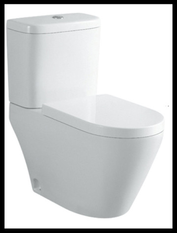 Ceramic two piece toilet bowl modern two piece toilet LW-1011