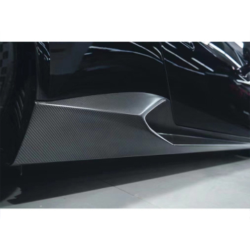 NVT Style Dry Carbon Fiber Side Skirts for Lamborghini Huracan STO Evo RWD/AWD