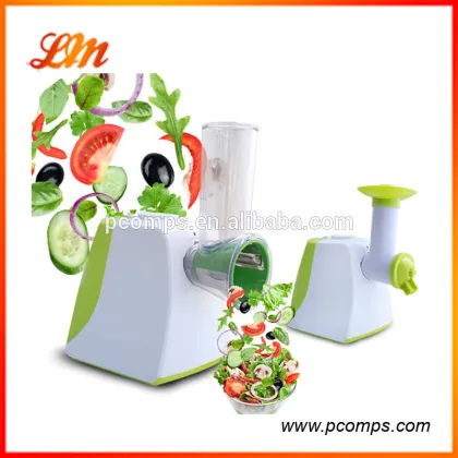 Kitchenware Vegetable Slicer Electric Mini Vegetable Chopper and Fruit Ice Cream Machine
