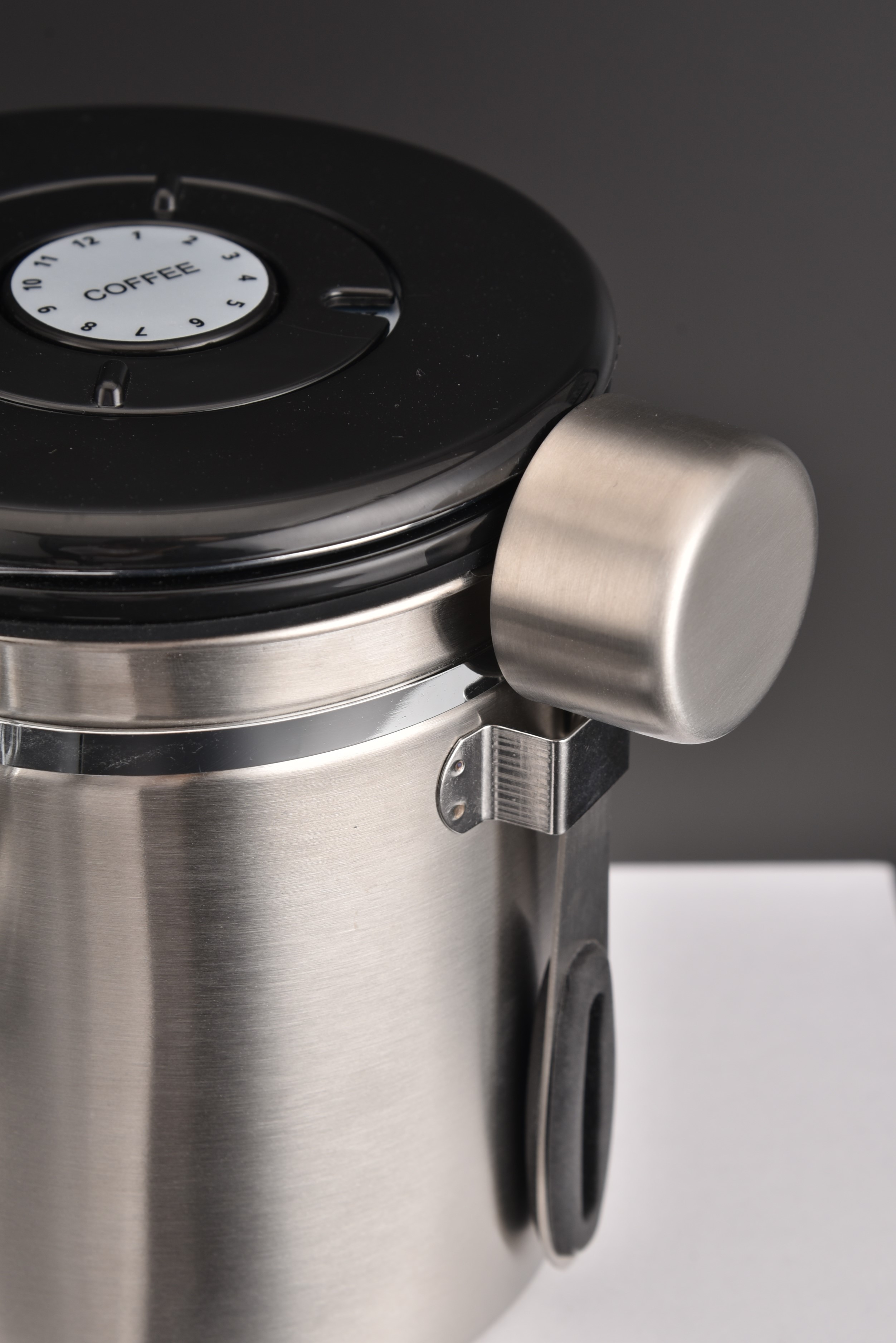 Date Setting Tracker Coffee Canister