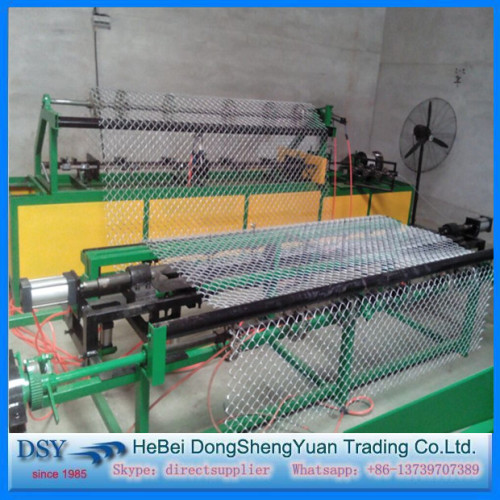 full-automation china Chain Link mesh Fencing Machine/wire mesh machine