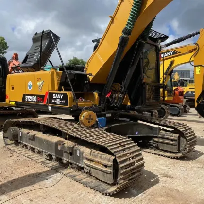 Used Sany 215 Excavator Sy215caterpillar Excavator