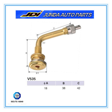 Tubeless type for motorcycle scooter & industrial valves V535