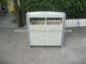 Wholesale rectangular segregated waste bins