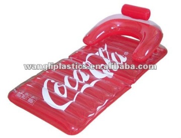 Hot sale! PVC Inflatable Beach Floating Air Lounge Mattress