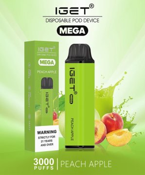 Australia IGET MEGA Disposable Vape 3000puffs Flavors