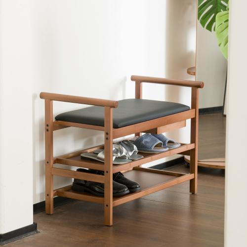 Практический и красивый табурет для обуви поло