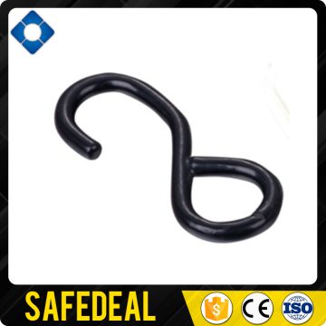 25mm 600daN Black Plastic Coated S Hook