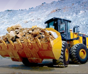 8 Ton Cummins Motorlu Çok Ucuz Lastik Tekerlekli Yükleyici