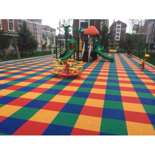 Piso de playground e playmats