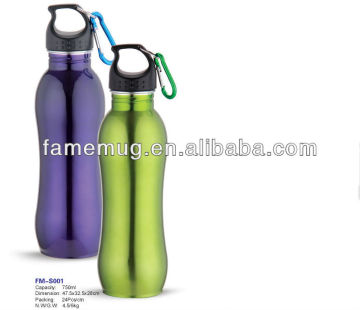 Type style-stainless steel sports vacuum bottle