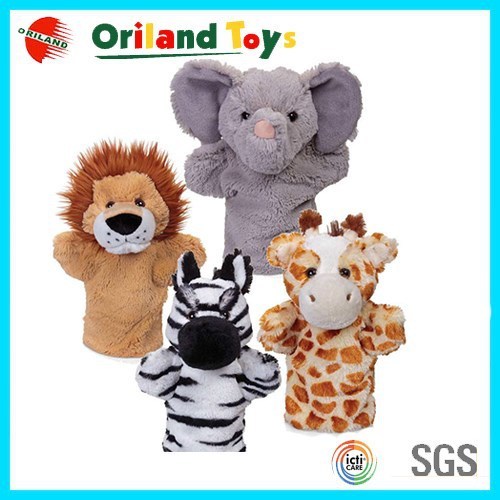 Animal Plush Hand Puppet / Kids Plush Hand Puppet ICTI Toy Factory