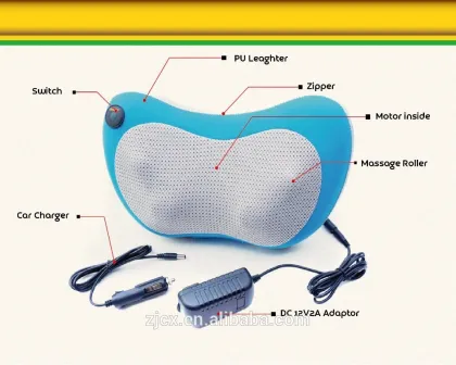 Upgrade pu home&car kneading massage pillow back neck body massage pillow with heating