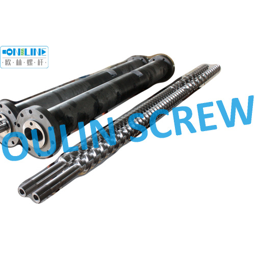 Kmd75-26 Twin Parallel Screw Barrel for PVC Extruder